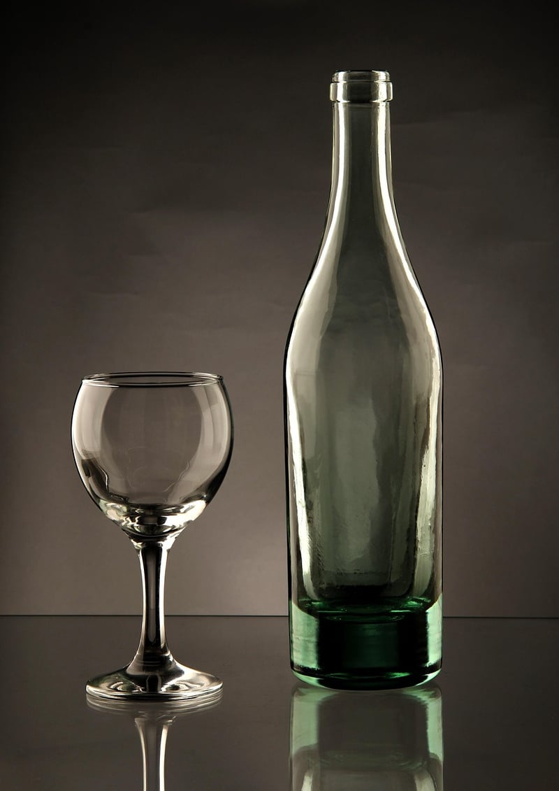 Recycled Glass Vase